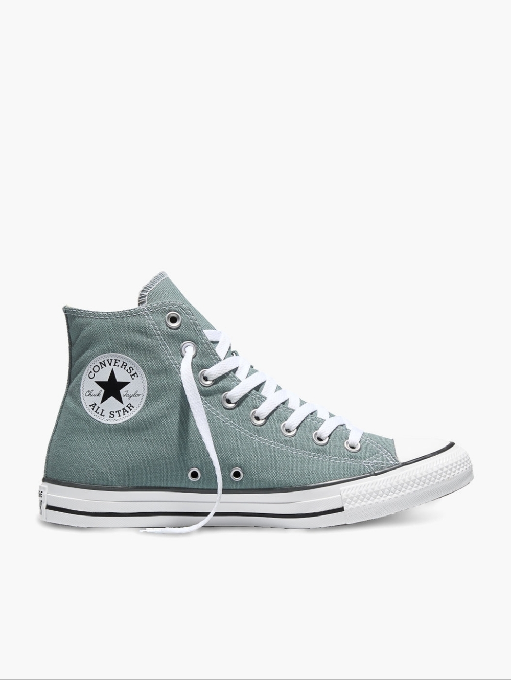 High Top Chuck Taylors in Mineral Brew